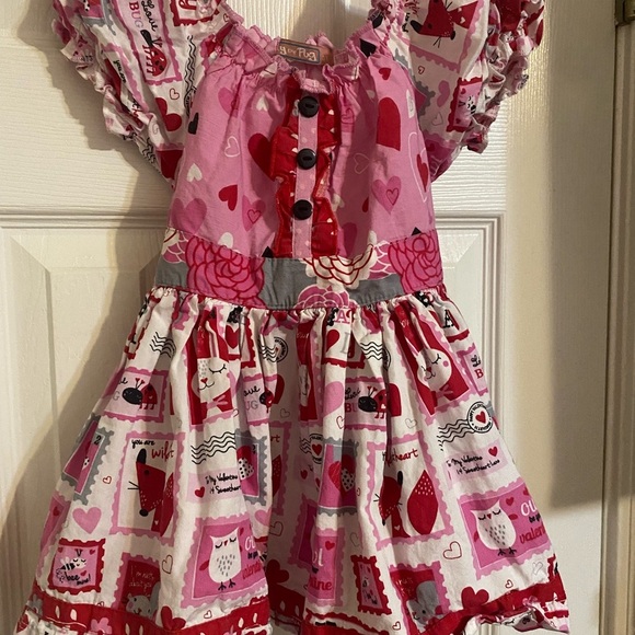 Jelly the Pug Valentines Dress - Picture 3 of 9